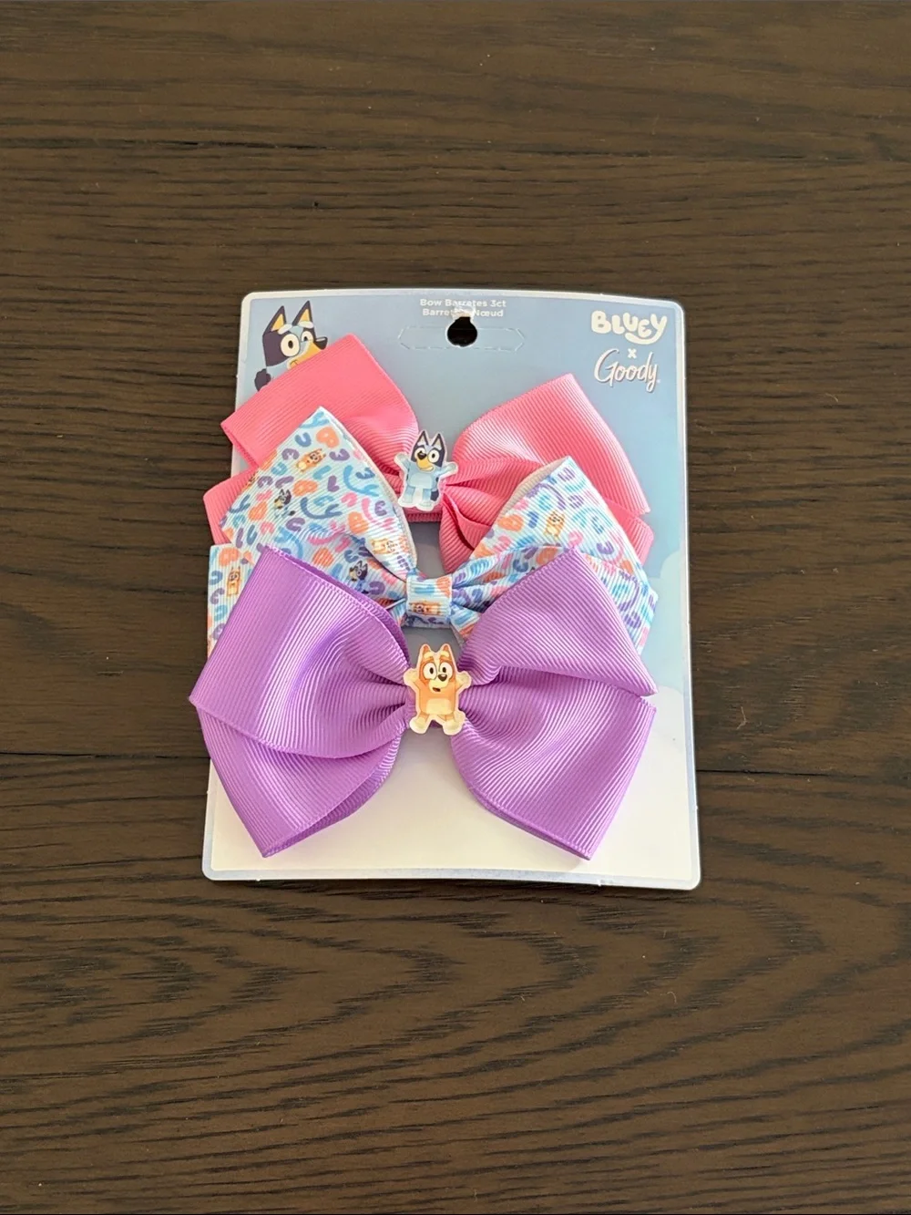 Bluey Kids Bow Hair Clips